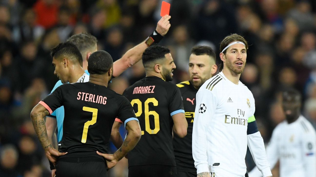 Sabor cajón ola Las 26 tarjetas rojas de Sergio Ramos no están cerca del récord de 'La  Bestia'