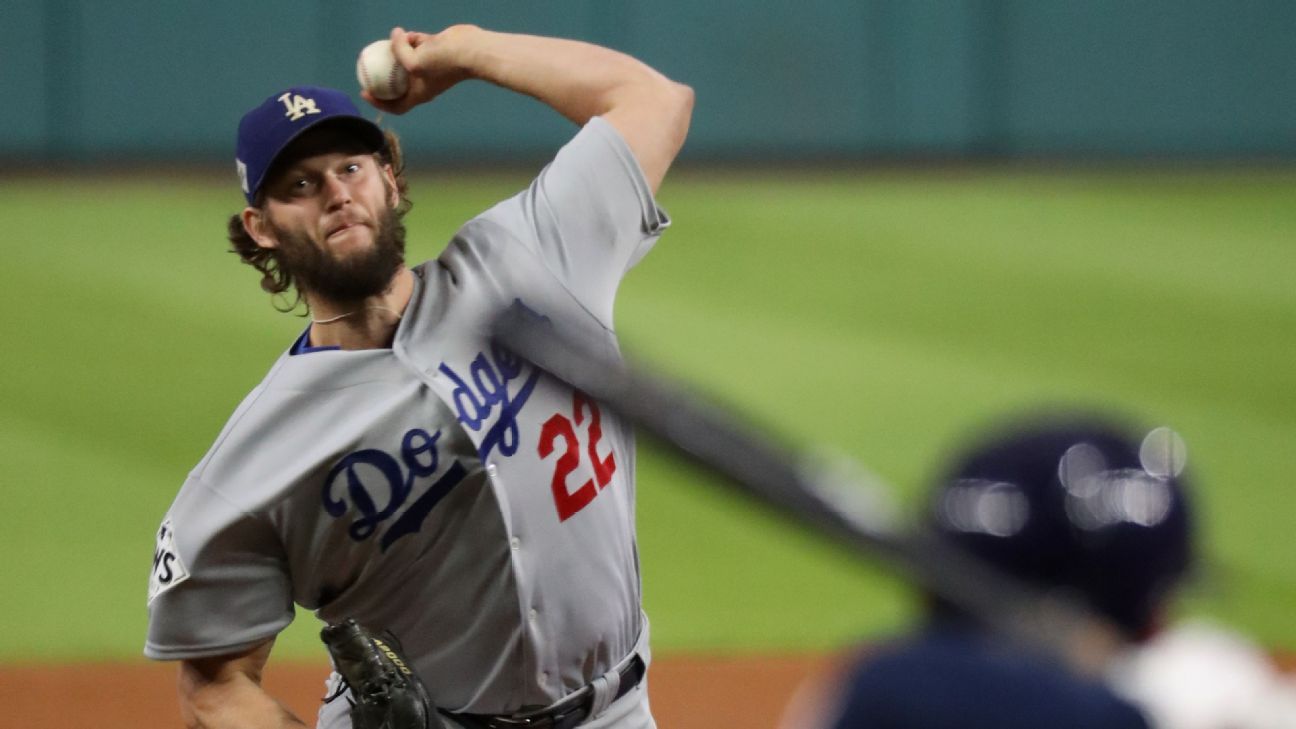 Clayton Kershaw strikes out 11 to lift Dodgers over Astros, 3-1