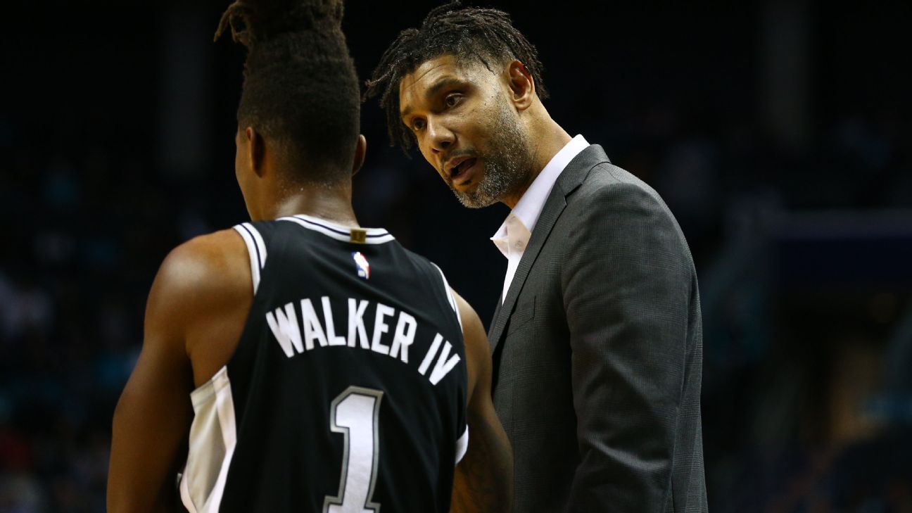 Tim Duncan not with Spurs in Orlando; focusing on Aldridge