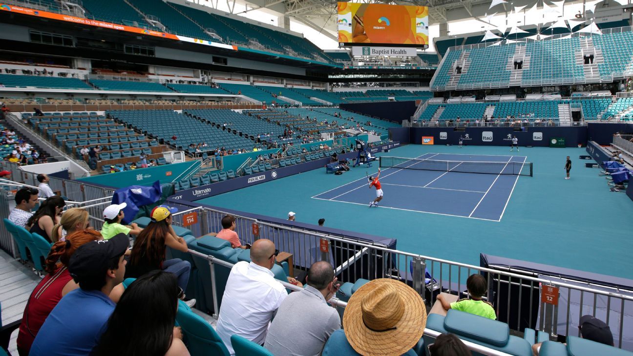 El Miami Open, sin restricciones de aforo ESPN