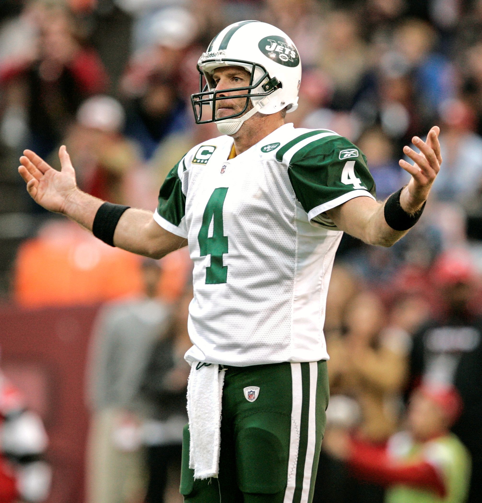 Бретт Фавр в форме Миннесота Викингс