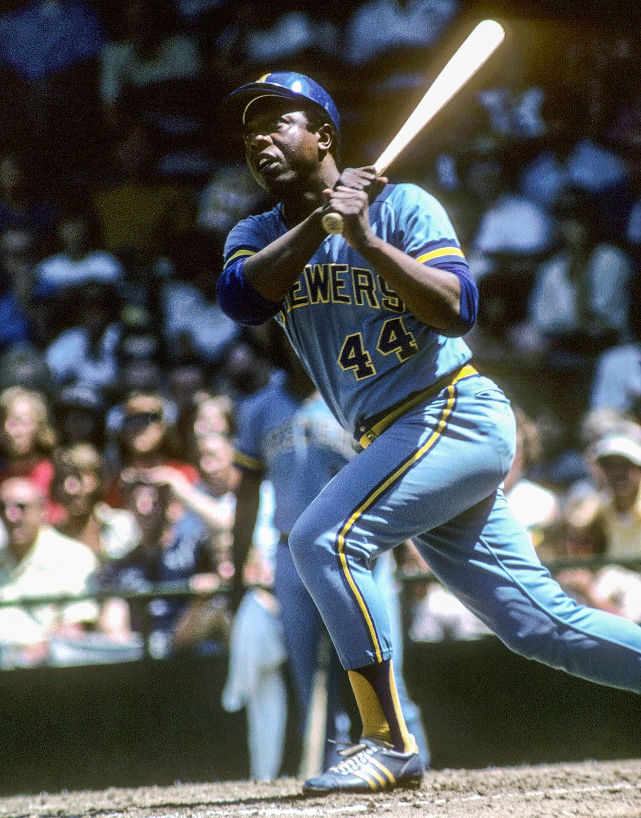 Хэнк Аарон в форме Милуоки Брюэрс