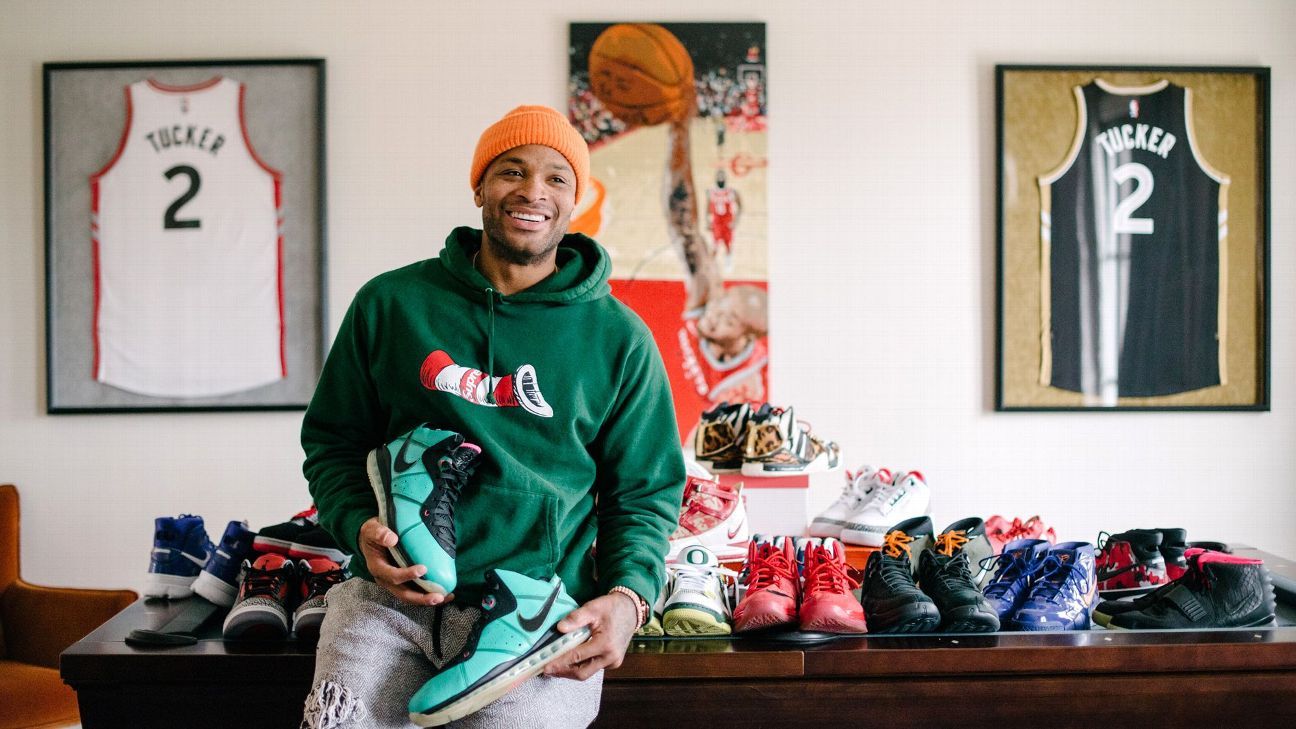 Дже пи ти. Пи Джей Такер кроссовки. PJ Tucker коллекция кроссовок. Пи Джей Такер коллекция кроссовок. P J Tucker Shoe collection.