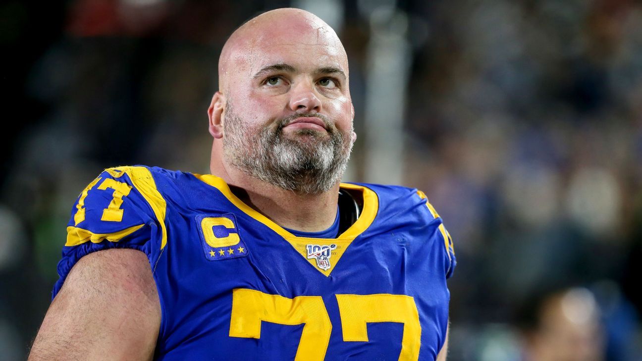 Los Angeles Rams 7-Round 2022 NFL Mock Draft has LA grabbing Andrew  Whitworth's replacement