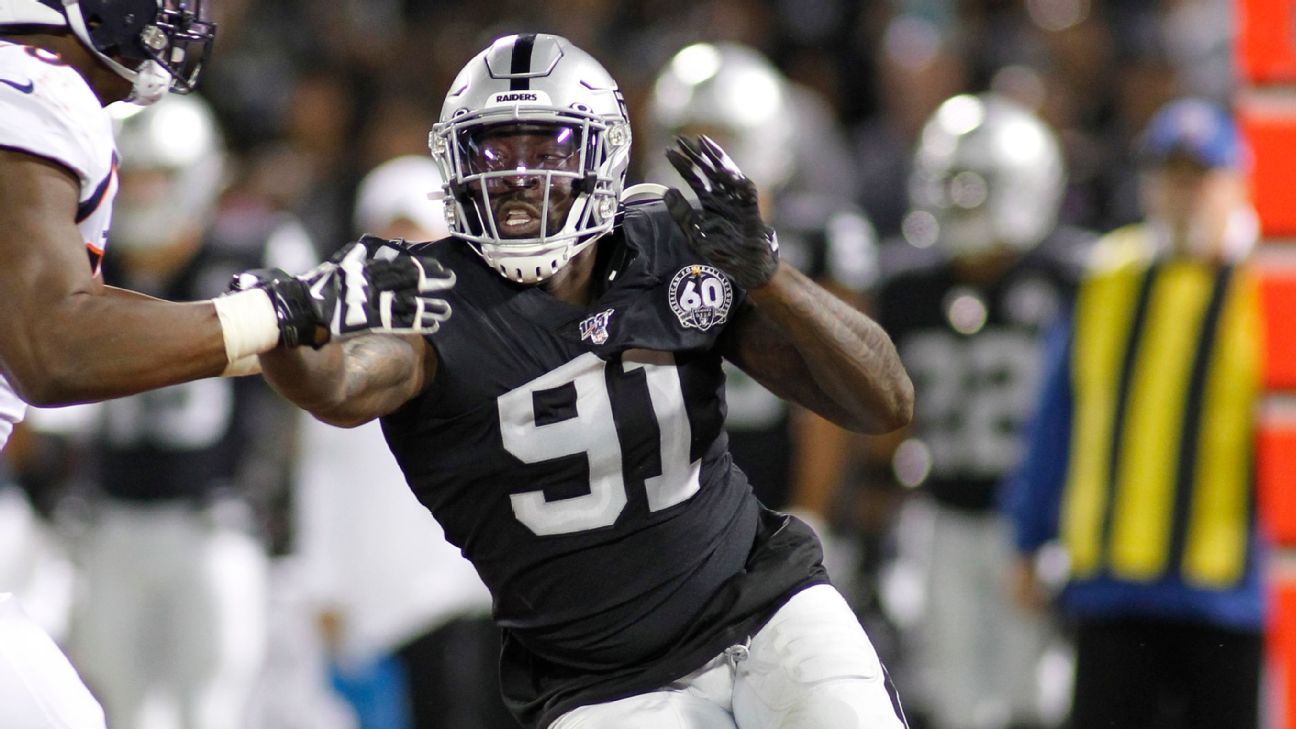 Ex-Raiders DE Benson Mayowa Agrees to Seahawks Contract; Had 7