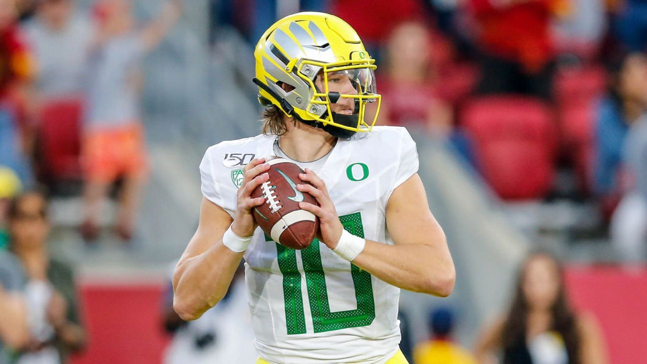 Justin Herbert vs. Tua Tagovailoa: The key stats you need to know in 2020  NFL Draft debate