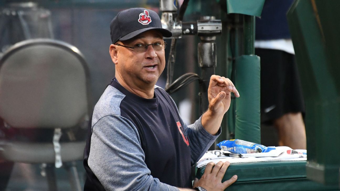 Cleveland Indians' Terry Francona stepping down for rest of season due to health..