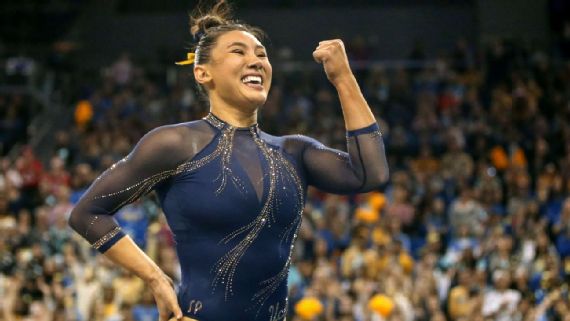 Maggie Nichols Kyla Ross On Returning To Ncaa Gymnastics Championships In Coaching Roles 2022 Espn National Gymnastics Championship