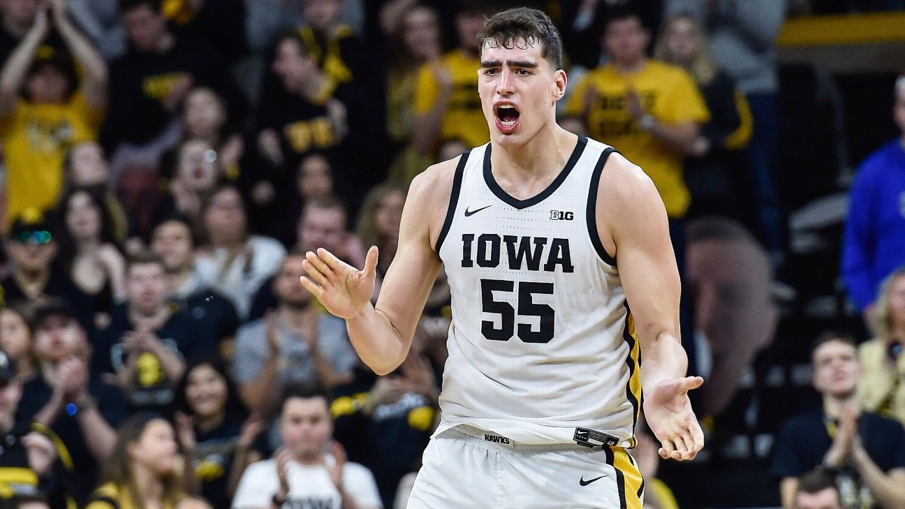 Iowa's Luka Garza is Sporting News' 2019-20 Player of the Year