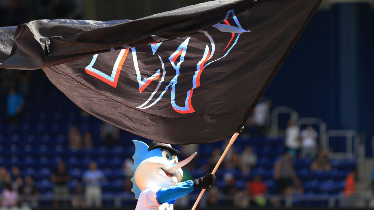 Marlins Mascot - Billy the Marlin  Marlins baseball, Espn baseball, Mascot