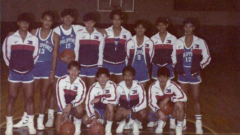 Vintage 1987 Los Angeles Lakers Team Basketball India