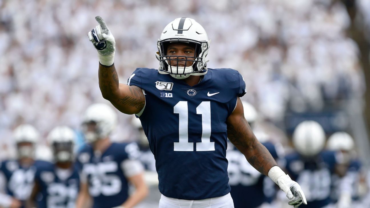 NFL Draft Linebacker Prospects: Penn State's Micah Parsons Leads the Way