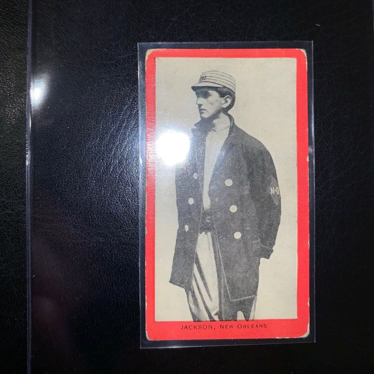 Shoeless' Joe Jackson baseball card sells for nearly $500,000