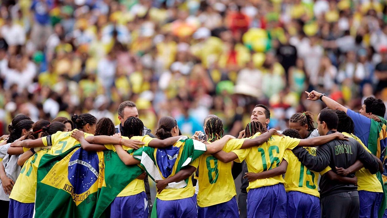 Chamada da FINAL DO FUTEBOL FEMININO nos JOGOS PAN-AMERICANOS RIO