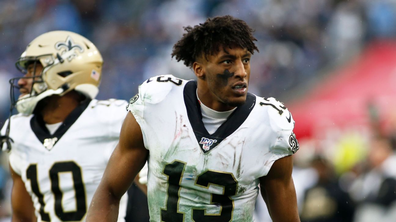 Michael Thomas, sidelined since Week 1, upgraded to questionable by New  Orleans Saints for MNF - ESPN