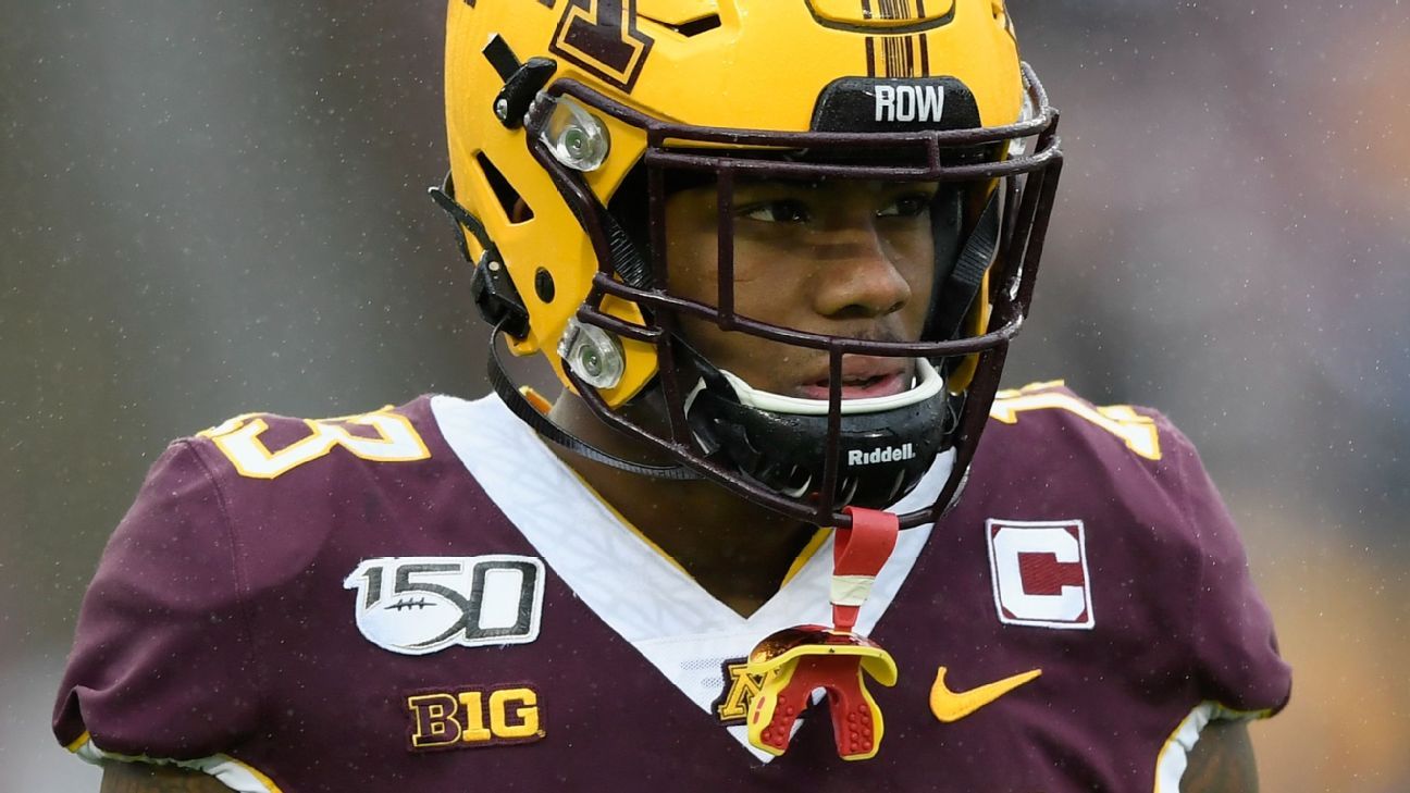 Minnesota WR Rashod Bateman becomes second NFL draft prospect to opt out  due to COVID-19 concerns