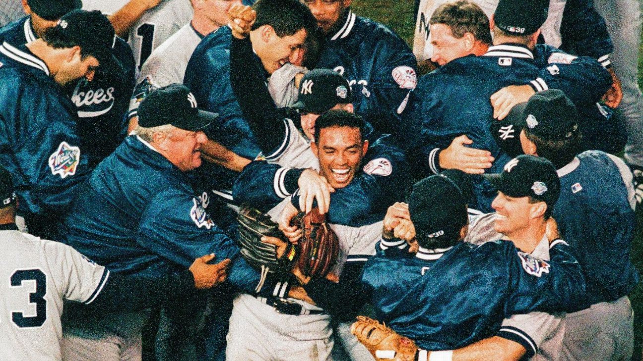 Derek Jeter missing 1998 World Series reunion at Yankee Stadium - Sports  Illustrated