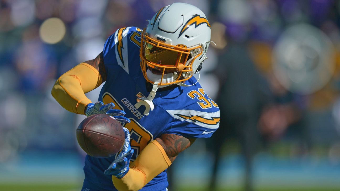 Derwin James returns to Chargers with overflowing optimism following knee  injury