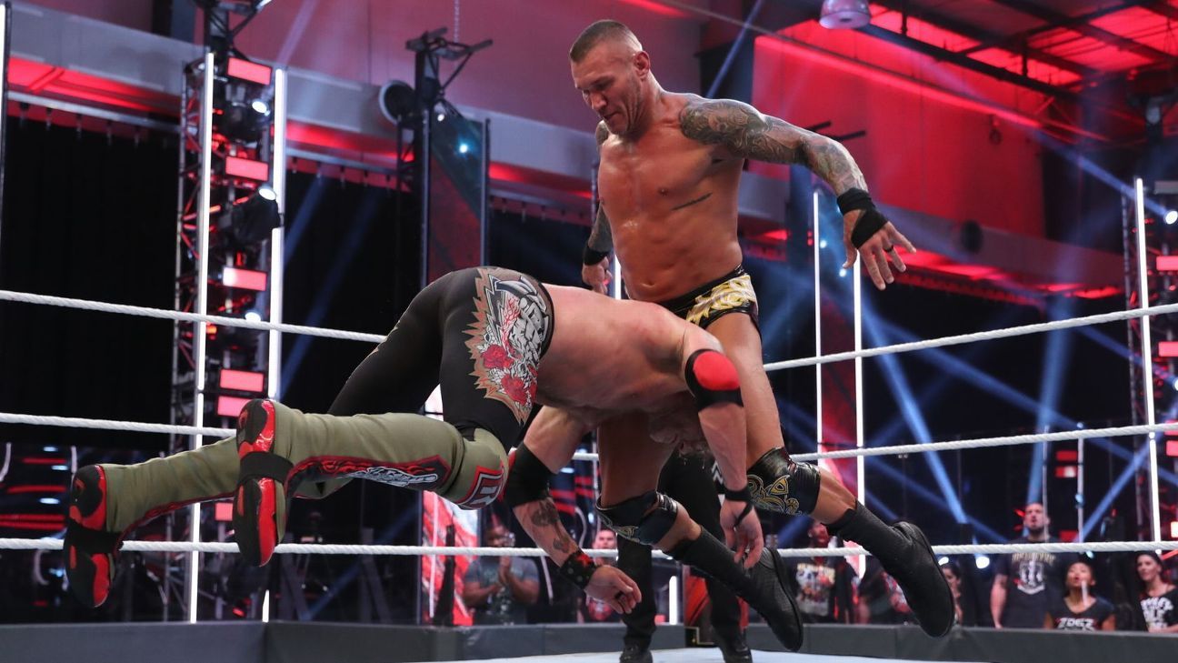WWE Backlash Randy Orton defeats Edge in the 'Greatest Wrestling Match