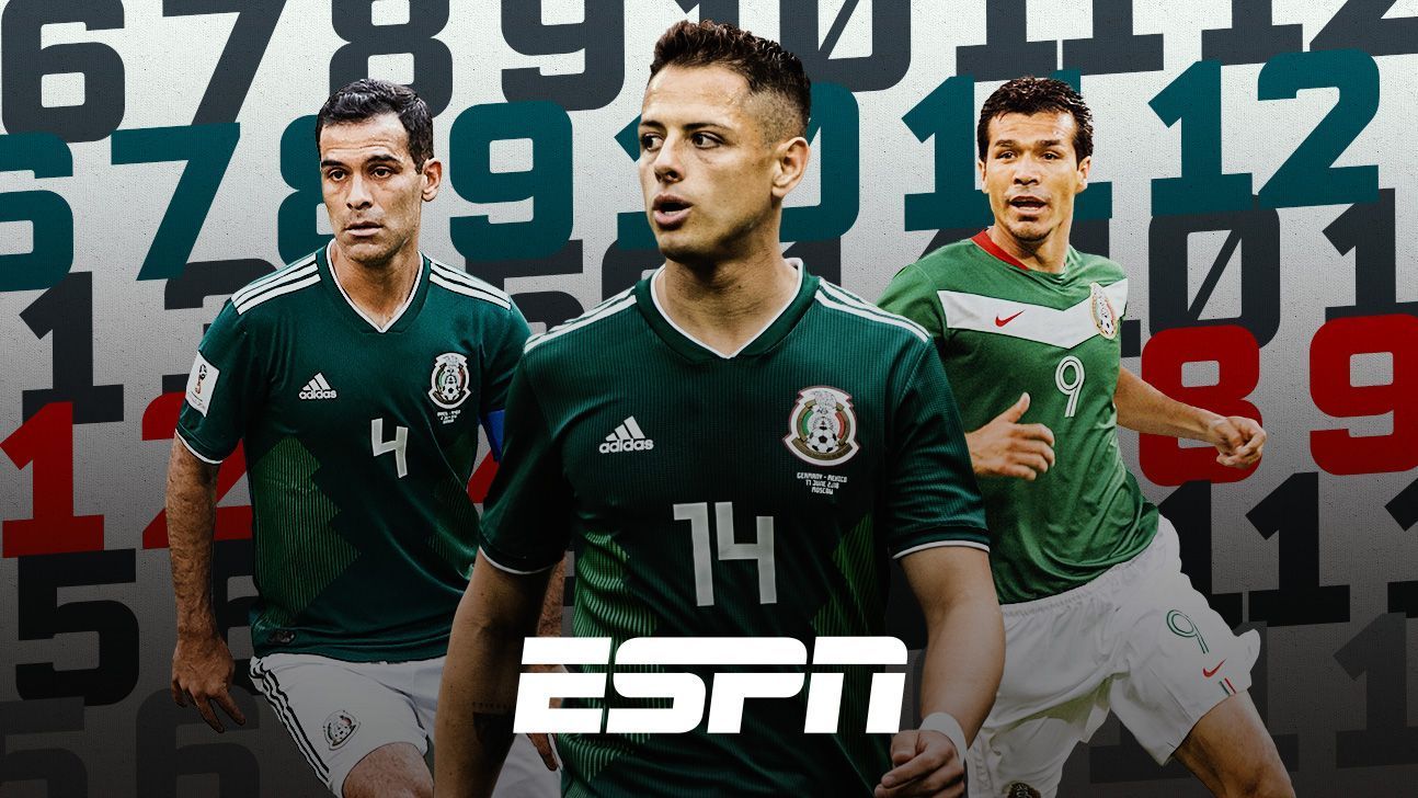 Los mejores números de camiseta en la historia de la Selección Mexicana ...