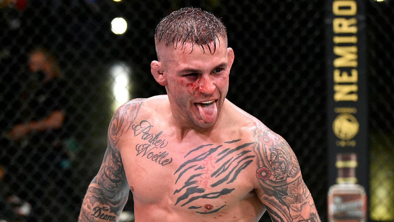 Has Dustin Poirier confirmed a move up to welterweight?