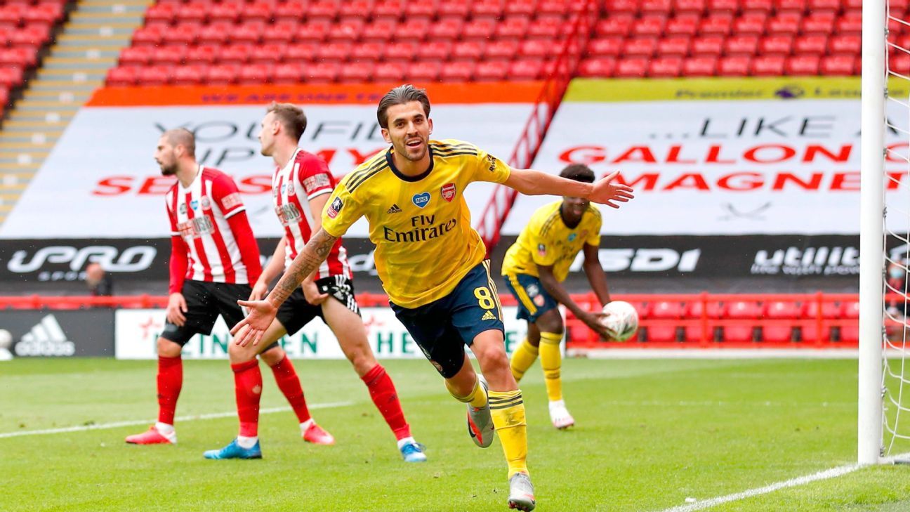 Sheffield United Vs Arsenal Football Match Report June 28 2020 Espn