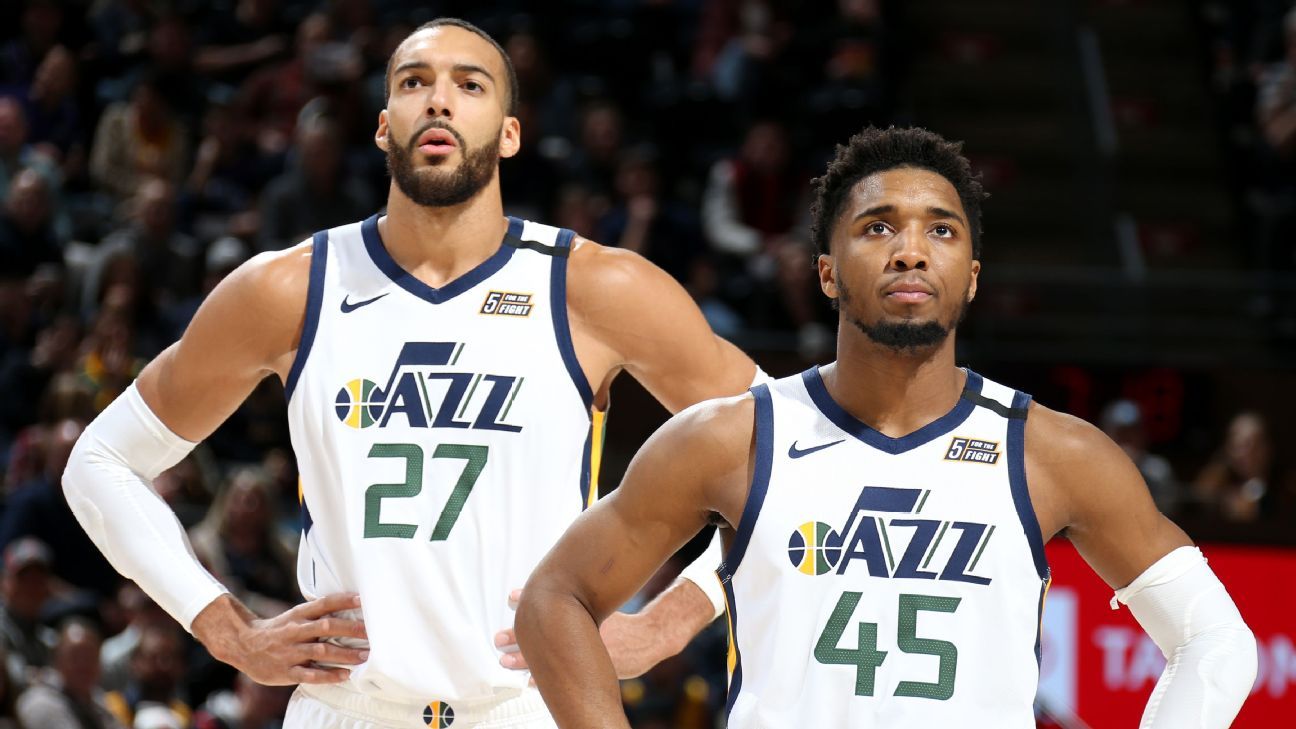 Mitchell, Gobert lift Jazz over Blazers 129-107 - The San Diego