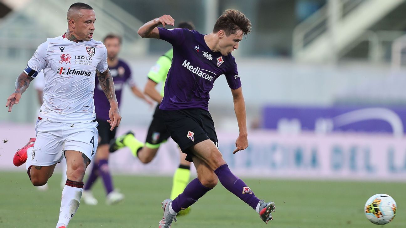 Fiorentina Vs Cagliari Football Match Summary July 8 2020 Espn