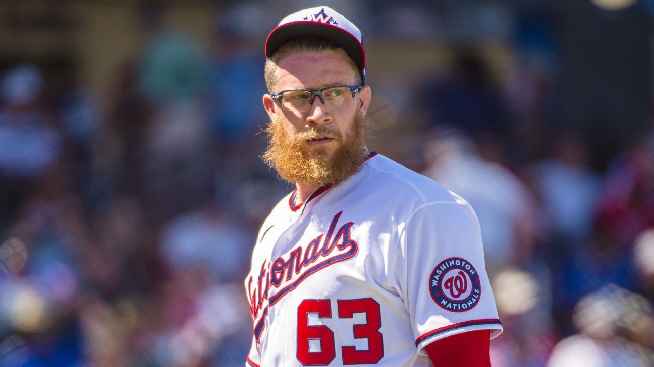 Washington Nationals reliever Sean Doolittle heads to IL with