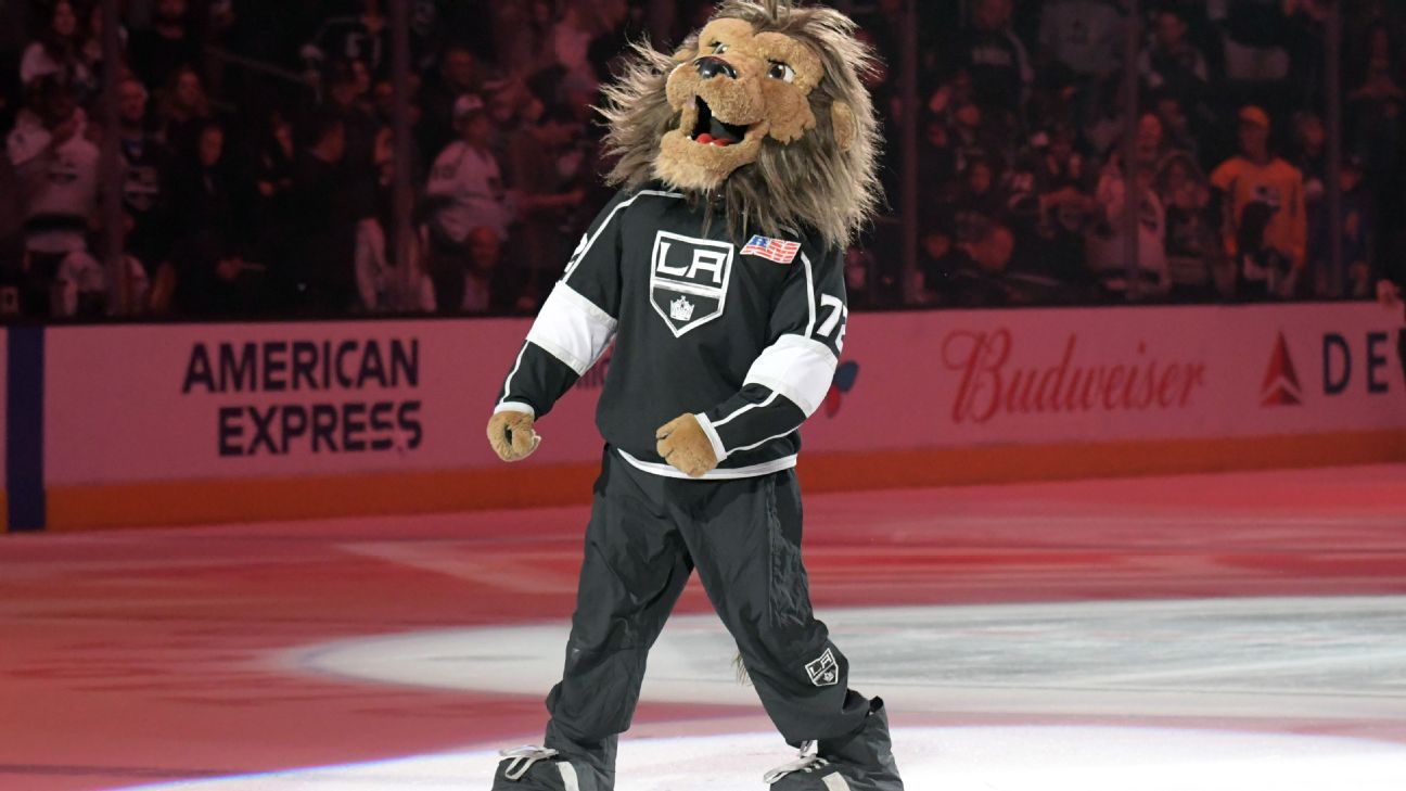 LA Kings - MASCOT MOVES: Bailey LA Kings suffered an