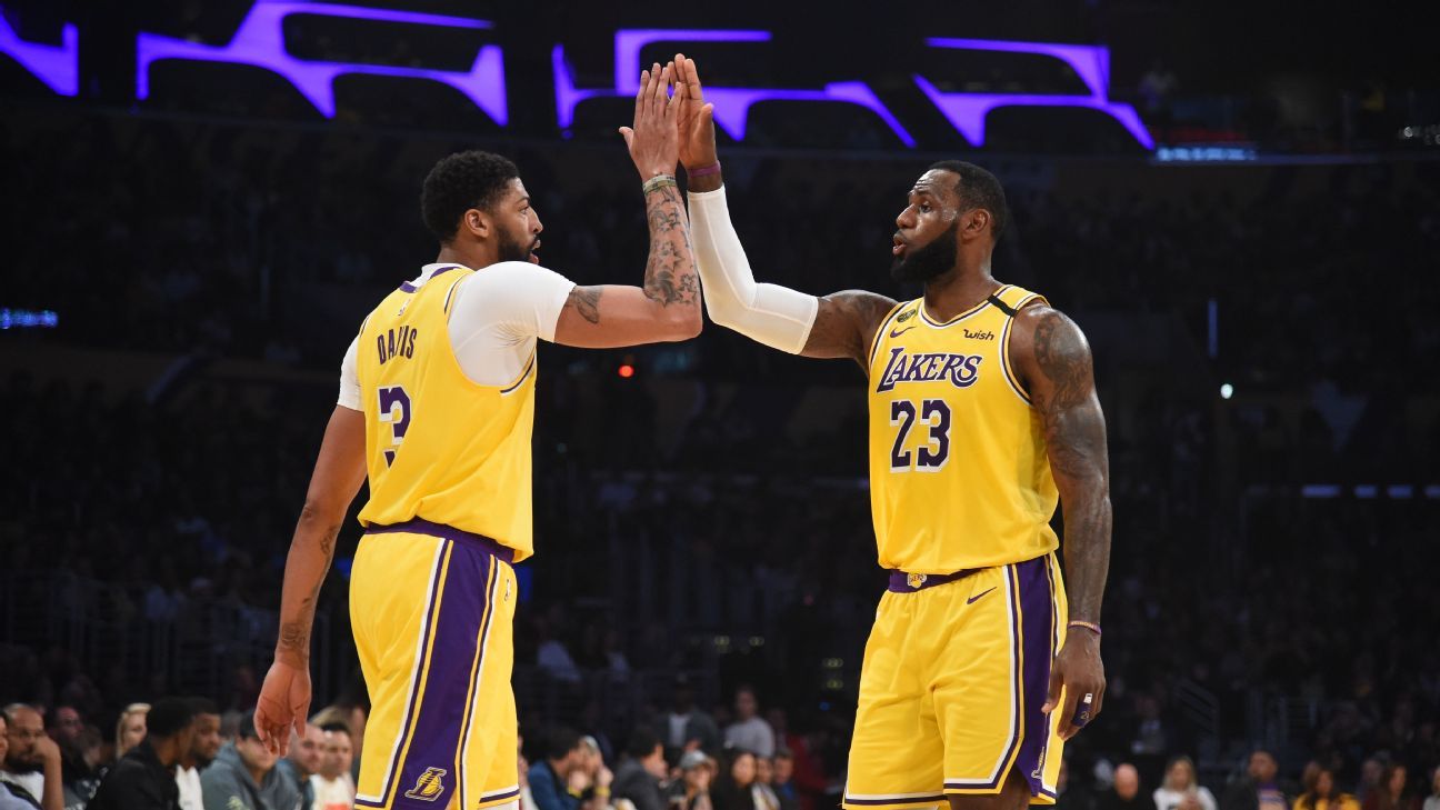 Lakers coach Frank Vogel lobbies for LeBron James to win MVP and Anthony Davis the Defensive Player of the Year Award