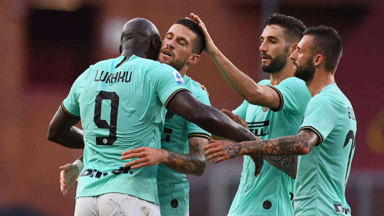 Genoa Vs Internazionale Football Match Summary July 25 2020 Espn