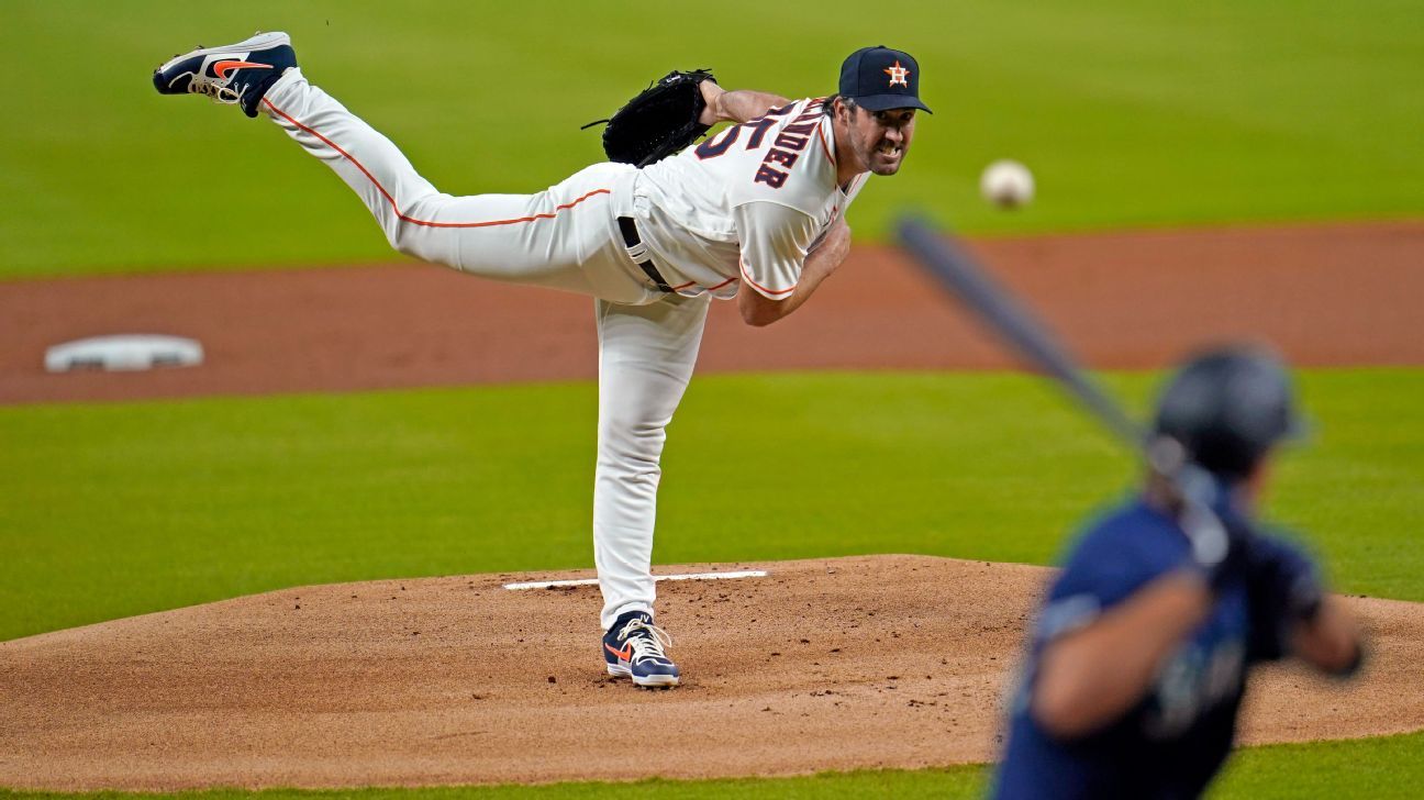 Justin Verlander - Houston Astros Starting Pitcher - ESPN