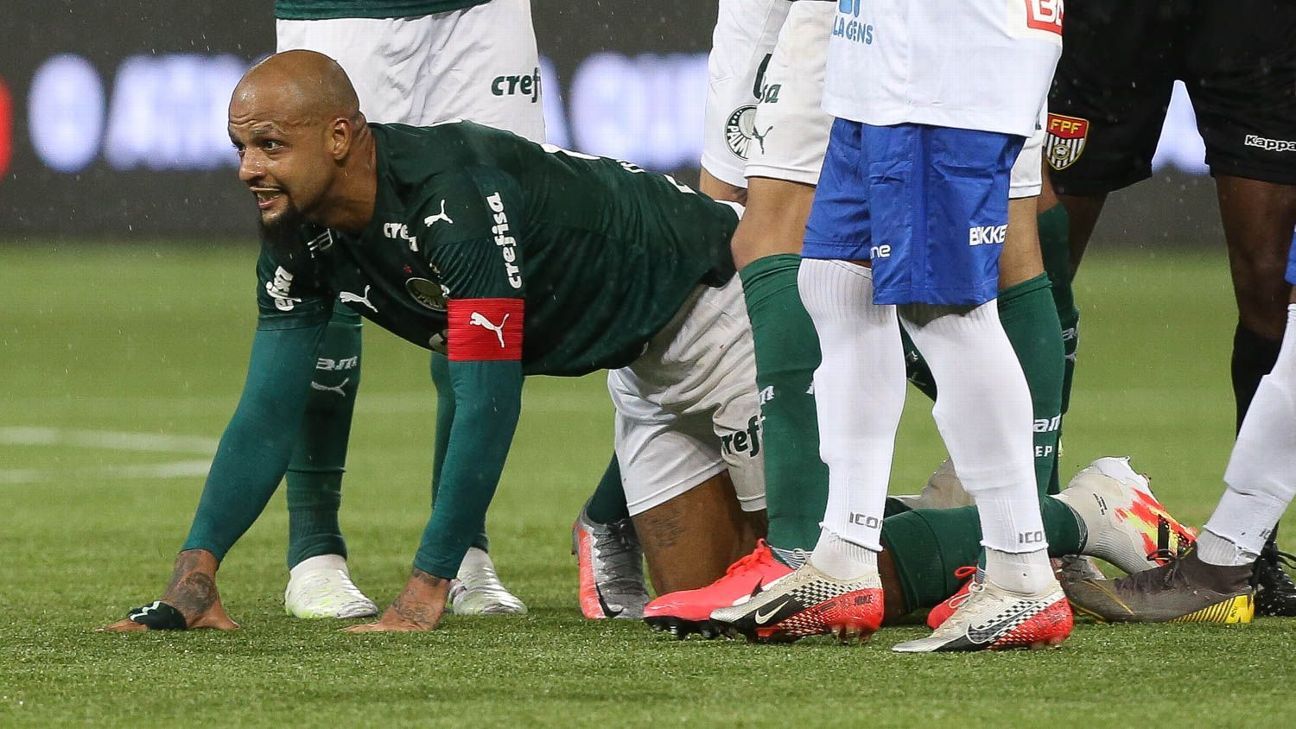 Felipe Melo evita falar sobre discussão após gol e reclama de “jogadores com pouca ética”