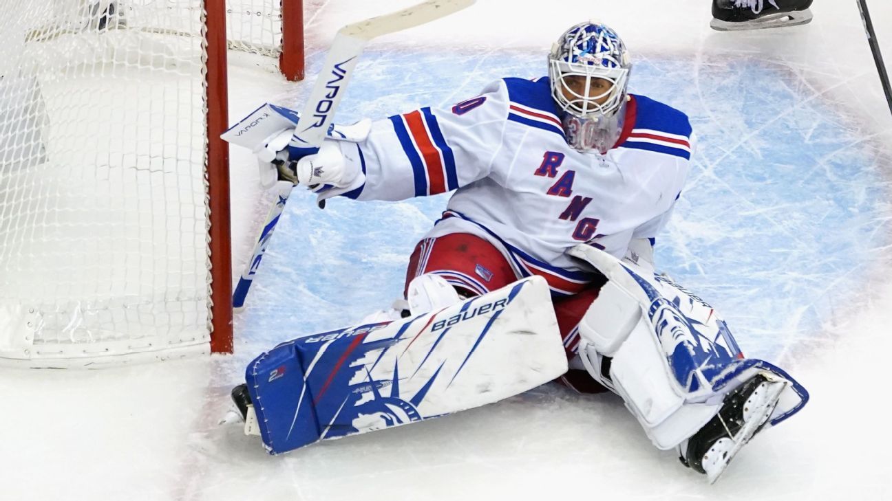 Henrik Lundqvist to start Game 1 for NY Rangers; Igor Shesterkin out