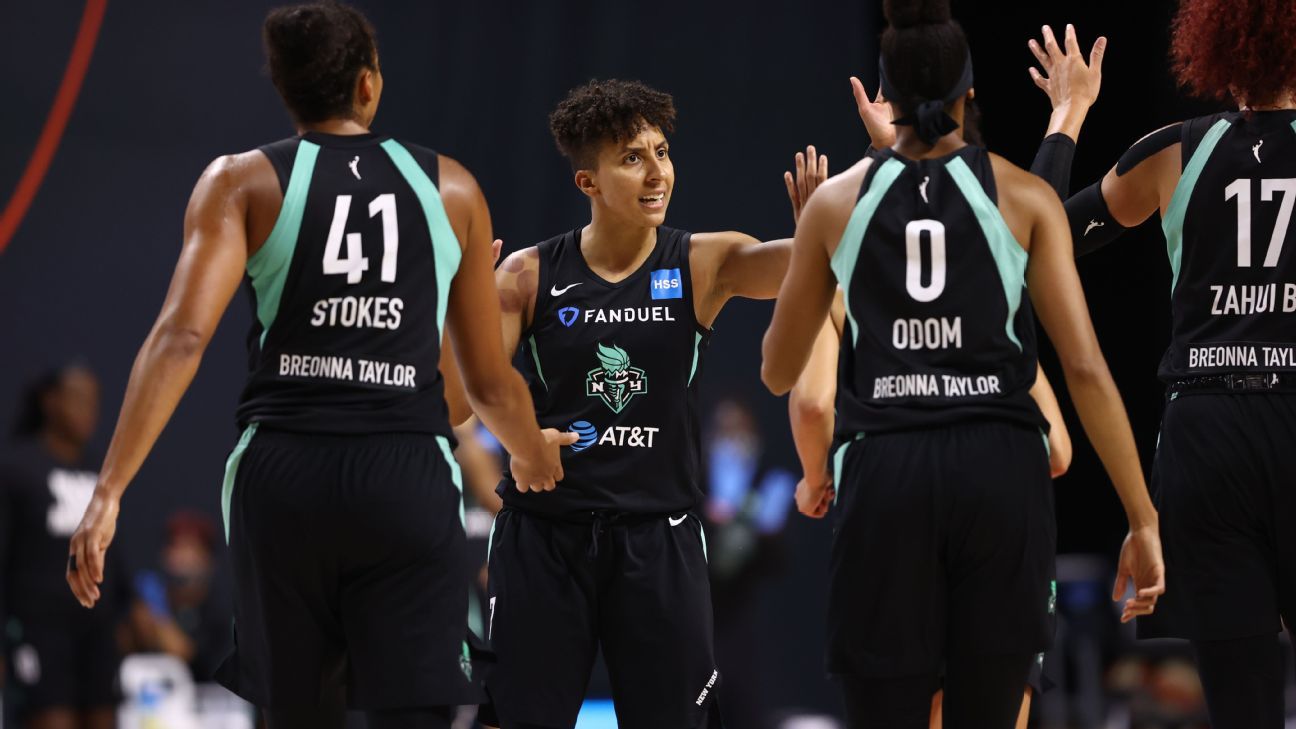 New York Liberty get first WNBA win after emotional meeting ESPN