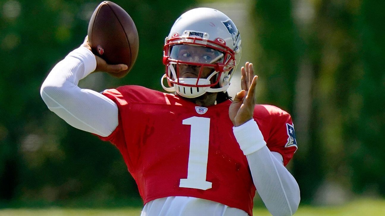 Newton humbled after being named Patriots starting QB