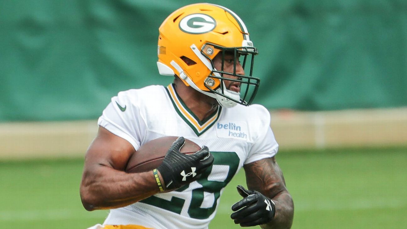 Packers' AJ Dillon tests positive for COVID-19, out vs 49ers - Sports  Illustrated