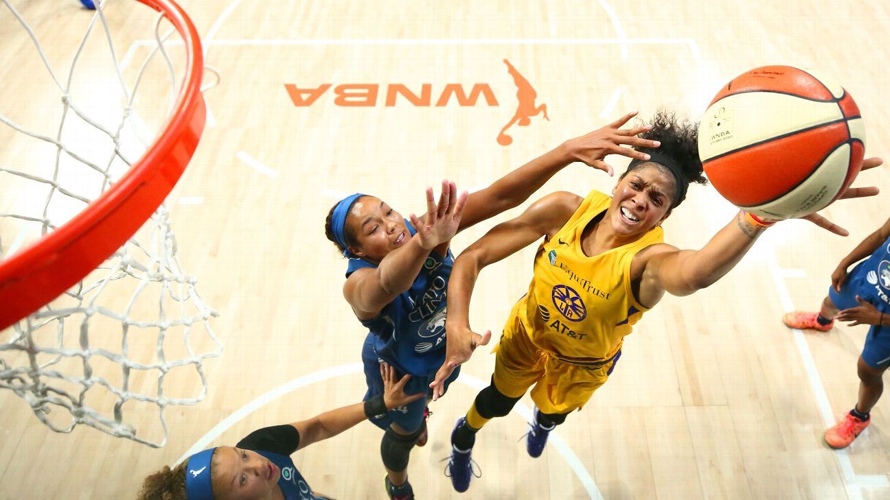 It Was All A Dream. Candace Parker Sparks Los Angeles Over Atlanta