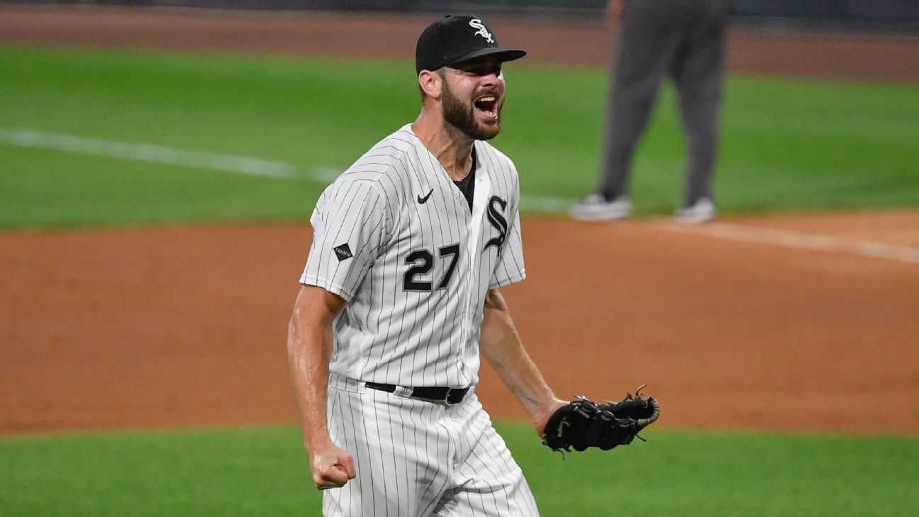 Lucas Giolito working on no-hitter against Yankees through six innings