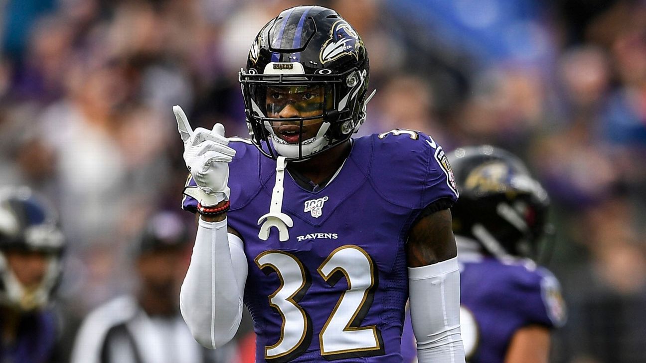 Baltimore Ravens All-Pro cornerback Marlon Humphrey says he tests positive  for coronavirus