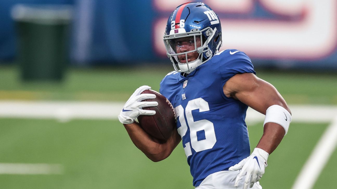 Why Giants' Saquon Barkley could get 2,500 yards from scrimmage - ESPN -  New York Giants Blog- ESPN