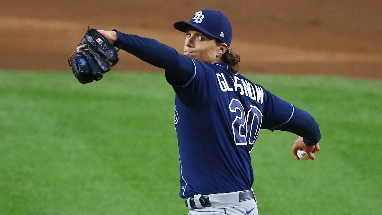Tampa Bay Rays ace Tyler Glasnow expected to undergo Tommy John surgery, sources..