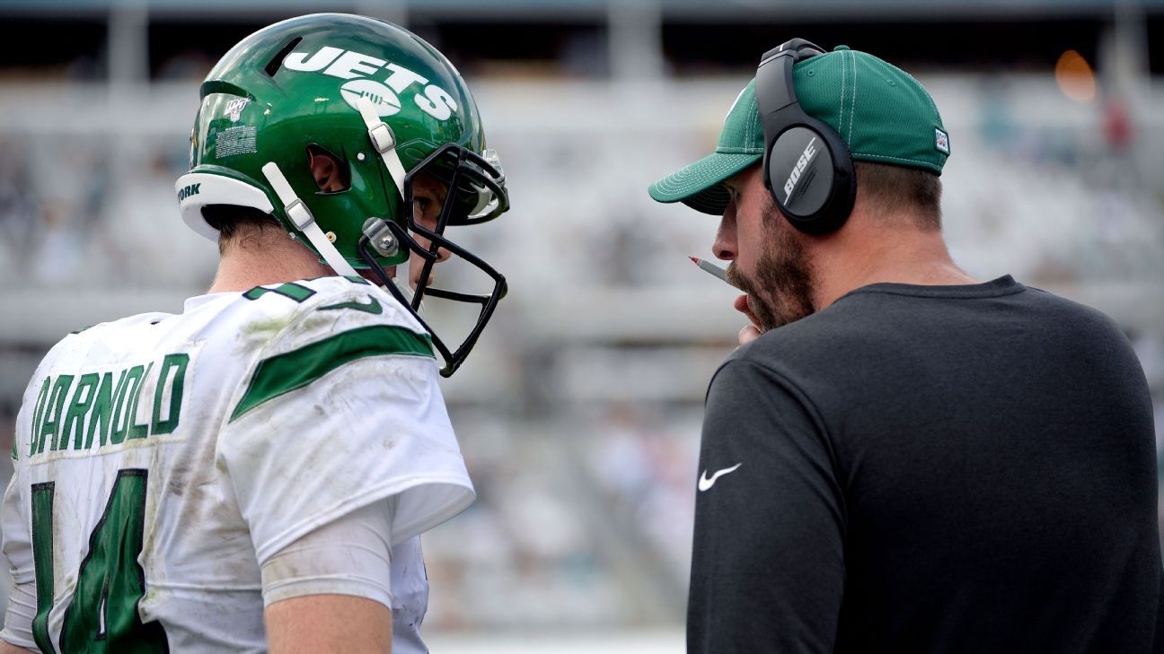 New York Jets QB Sam Darnold will not practice Thursday; Breshad Perriman  limited