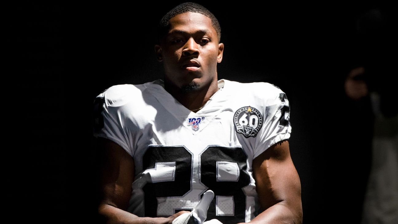 Josh Jacobs is the Las Vegas Raiders' 'angry runner,' on his way