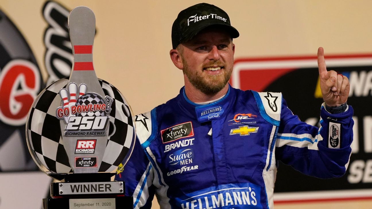 Justin Allgaier Outruns Justin Haley For Nascar Xfinity Win At Richmond