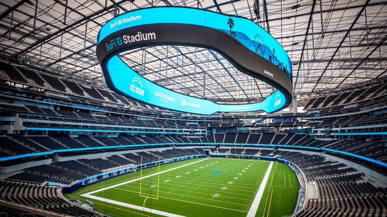 Construction begins on stadium for American football team LA Rams