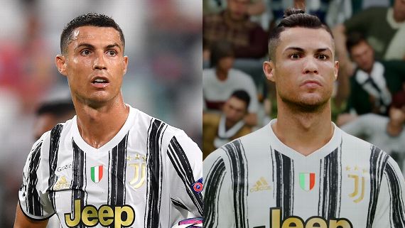 Pes 2021 Comparamos O Visual De Cristiano Ronaldo Neymar E Outros Craques Com O Mundo Dos Games