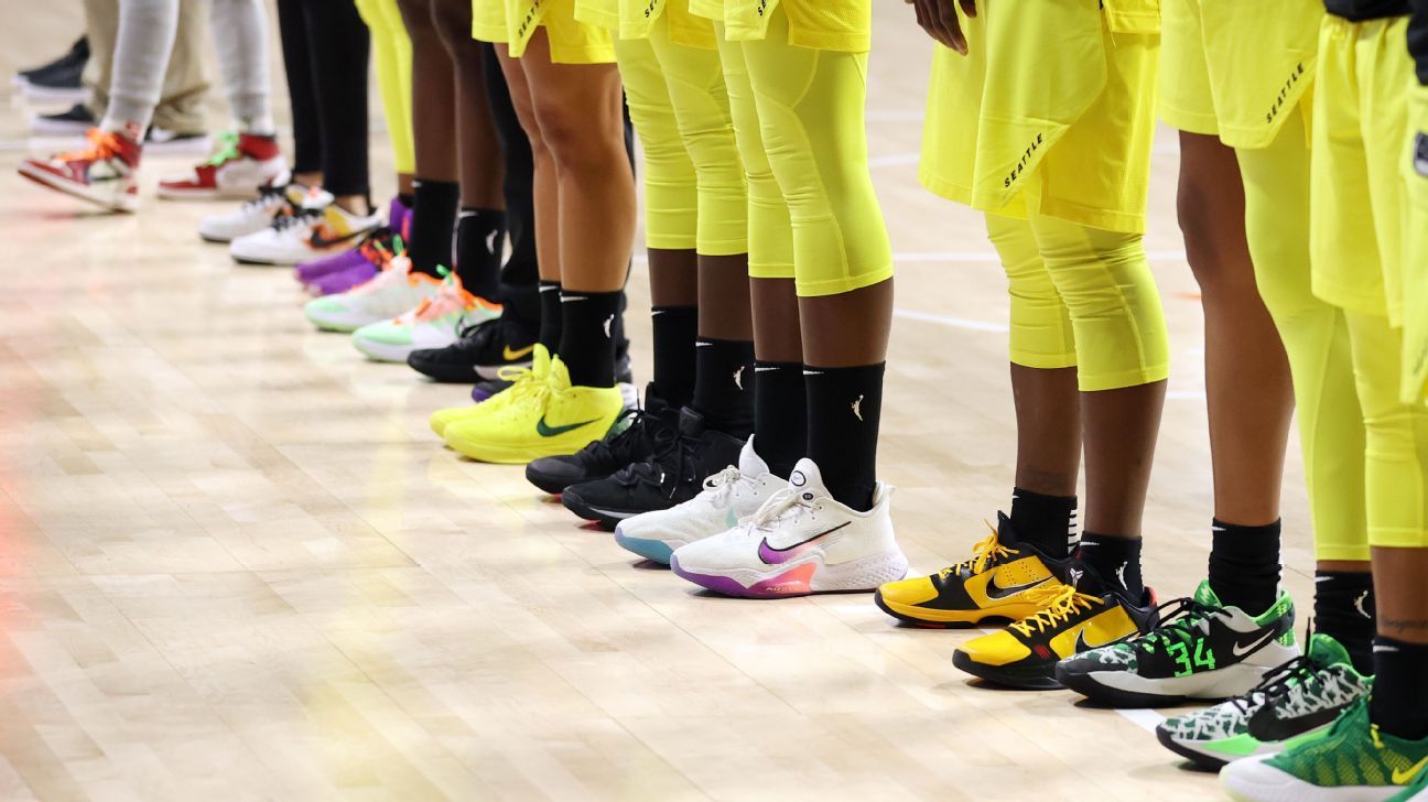 WNBA 2020 Sneaker Awards -- All-Sneaker teams, best custom ...