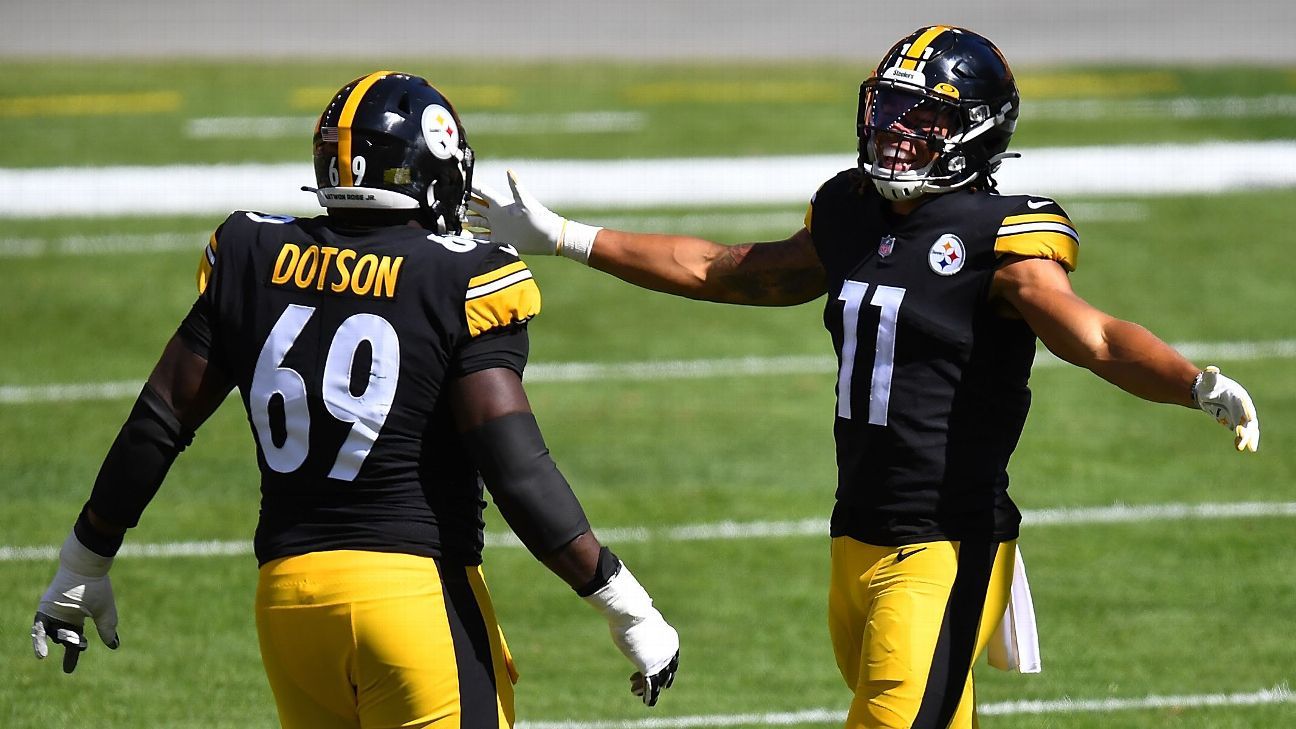 G Kevin Dotson active for the Pittsburgh Steelers in Week 10